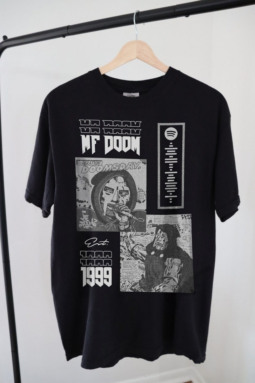 MF Doom Retro Styled T-Shirt Operations Doomsday Shirt